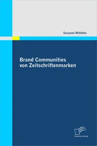 Brand Communities von Zeitschriftenmarken_cover