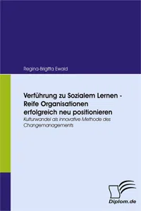 Verführung zu Sozialem Lernen - Reife Organisationen erfolgreich neu positionieren_cover