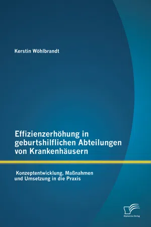 Effizienzerhöhung in geburtshilflichen Abteilungen von Krankenhäusern: Konzeptentwicklung, Maßnahmen und Umsetzung in die Praxis