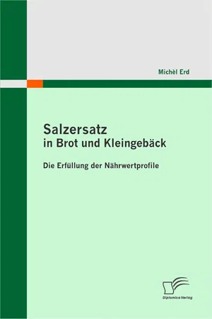 Salzersatz in Brot und Kleingebäck: Die Erfüllung der Nährwertprofile