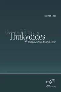 Thukydides: Textauswahl und Kommentar_cover