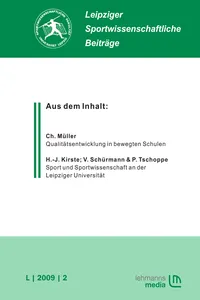 Leipziger Sportwissenschaftliche Beiträge_cover