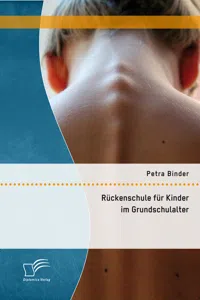 Rückenschule für Kinder im Grundschulalter_cover