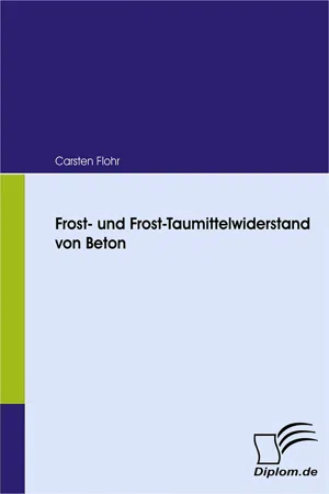 Frost- und Frost-Taumittelwiderstand von Beton