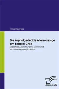 Die kapitalgedeckte Altersvorsorge am Beispiel Chile_cover