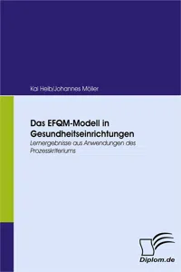 Das EFQM-Modell in Gesundheitseinrichtungen_cover