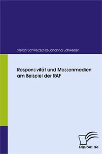 Responsivität und Massenmedien am Beispiel der RAF_cover