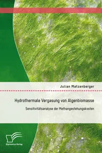 Hydrothermale Vergasung von Algenbiomasse: Sensitivitätsanalyse der Methangestehungskosten_cover