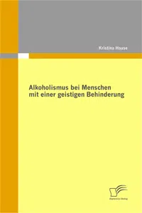 Alkoholismus bei Menschen mit einer geistigen Behinderung_cover