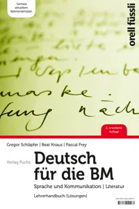 Deutsch für die BM – Lehrerhandbuch_cover