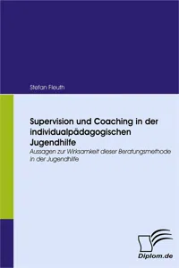 Supervision und Coaching in der individualpädagogischen Jugendhilfe_cover