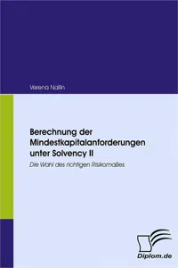 Berechnung der Mindestkapitalanforderungen unter Solvency II_cover