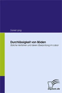 Durchlässigkeit von Böden_cover