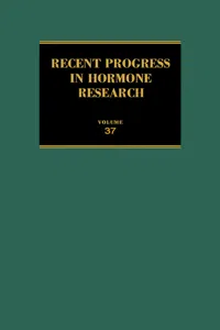 Recent Progress in Hormone Research_cover