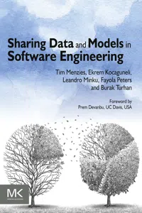 Sharing Data and Models in Software Engineering_cover
