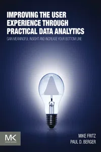 Improving the User Experience through Practical Data Analytics_cover