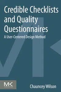 Credible Checklists and Quality Questionnaires_cover