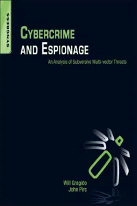Cybercrime and Espionage_cover