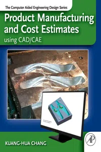 Product Manufacturing and Cost Estimating using CAD/CAE_cover