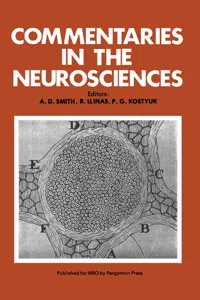 Commentaries in the Neurosciences_cover