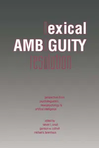 Lexical Ambiguity Resolution_cover