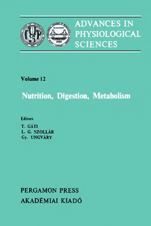 Nutrition, Digestion, Metabolism