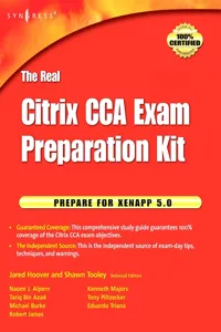 The Real Citrix CCA Exam Preparation Kit_cover