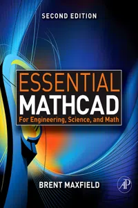 Essential Mathcad for Engineering, Science, and Math w/ CD_cover