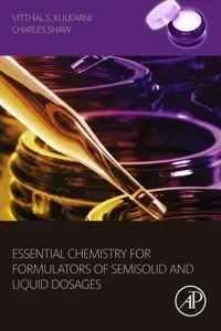 Essential Chemistry for Formulators of Semisolid and Liquid Dosages_cover