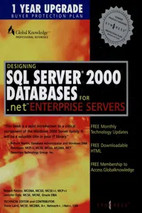 Designing SQL Server 2000 Databases_cover