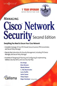 Managing Cisco Network Security_cover