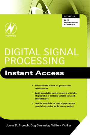 Digital Signal Processing: Instant Access