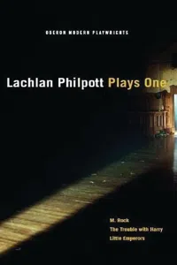 Lachlan Philpott: Plays One_cover