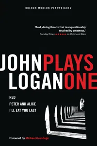 John Logan: Plays One_cover