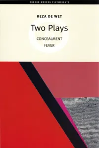 de Wet: Two Plays_cover