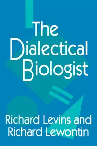 The Dialectical Biologist_cover