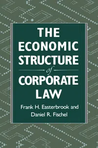 The Economic Structure of Corporate Law_cover