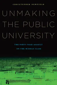 Unmaking the Public University_cover
