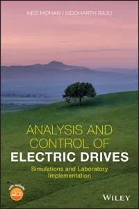 Analysis and Control of Electric Drives_cover