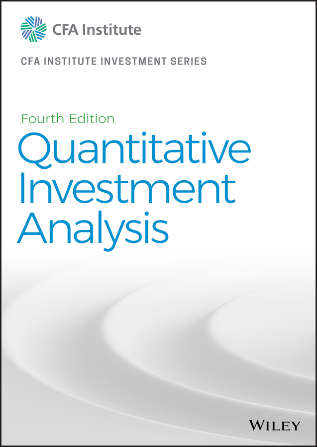 PDF] Quantitative Investment Analysis, 4th edition | 9781119743620
