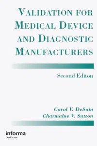 Validation for Medical Device and Diagnostic Manufacturers_cover