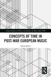 Concepts of Time in Post-War European Music_cover