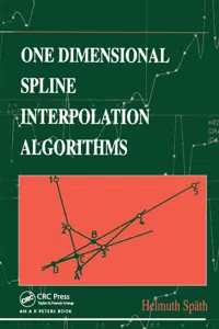 One Dimensional Spline Interpolation Algorithms_cover