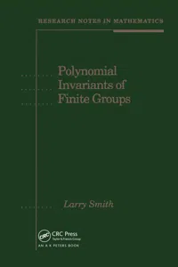 Polynomial Invariants of Finite Groups_cover
