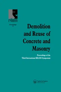 Demolition and Reuse of Concrete and Masonry_cover