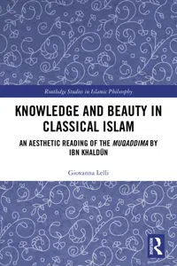 Knowledge and Beauty in Classical Islam_cover