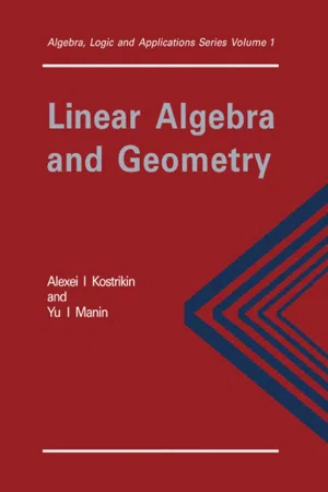 Linear Algebra and Geometry