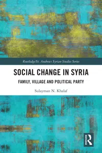 Social Change in Syria_cover