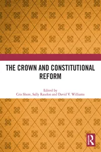 The Crown and Constitutional Reform_cover