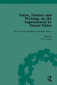 Satire, Fantasy and Writings on the Supernatural by Daniel Defoe, Part I Vol 1_cover